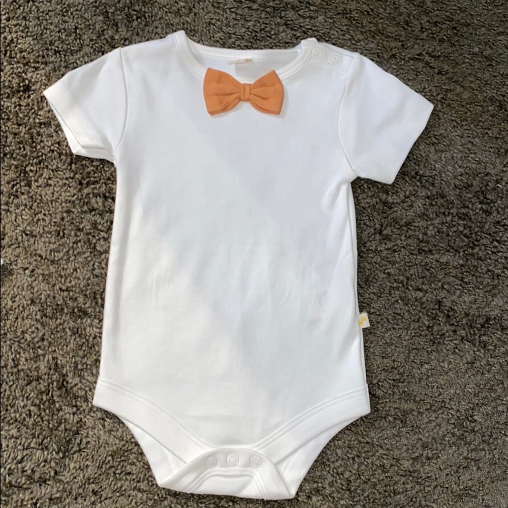 Hallmark bow tie Onesie 3-6